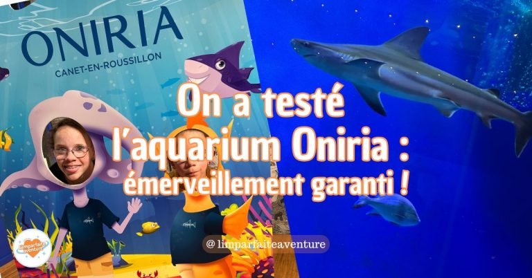 Notre avis sur l’aquarium Oniria : une sortie en famille entre émerveillement, découvertes marines et fous rires garantis !