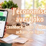 Application Joko utilisée pour économiser grâce au cashback et aux bons d’achat