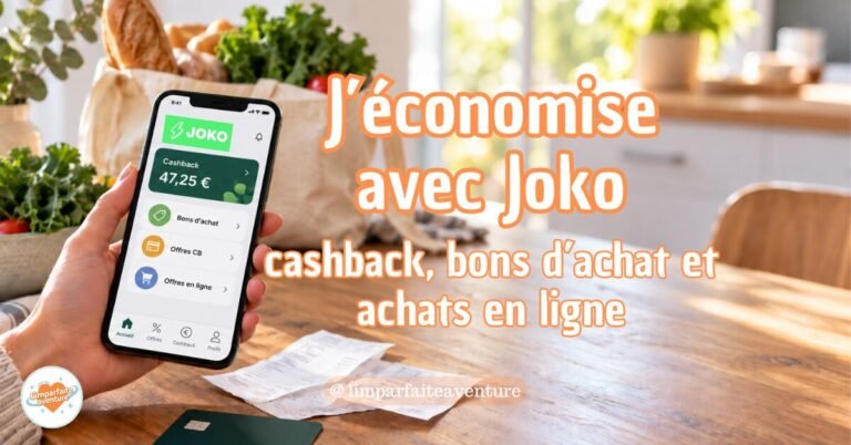Application Joko utilisée pour économiser grâce au cashback et aux bons d’achat